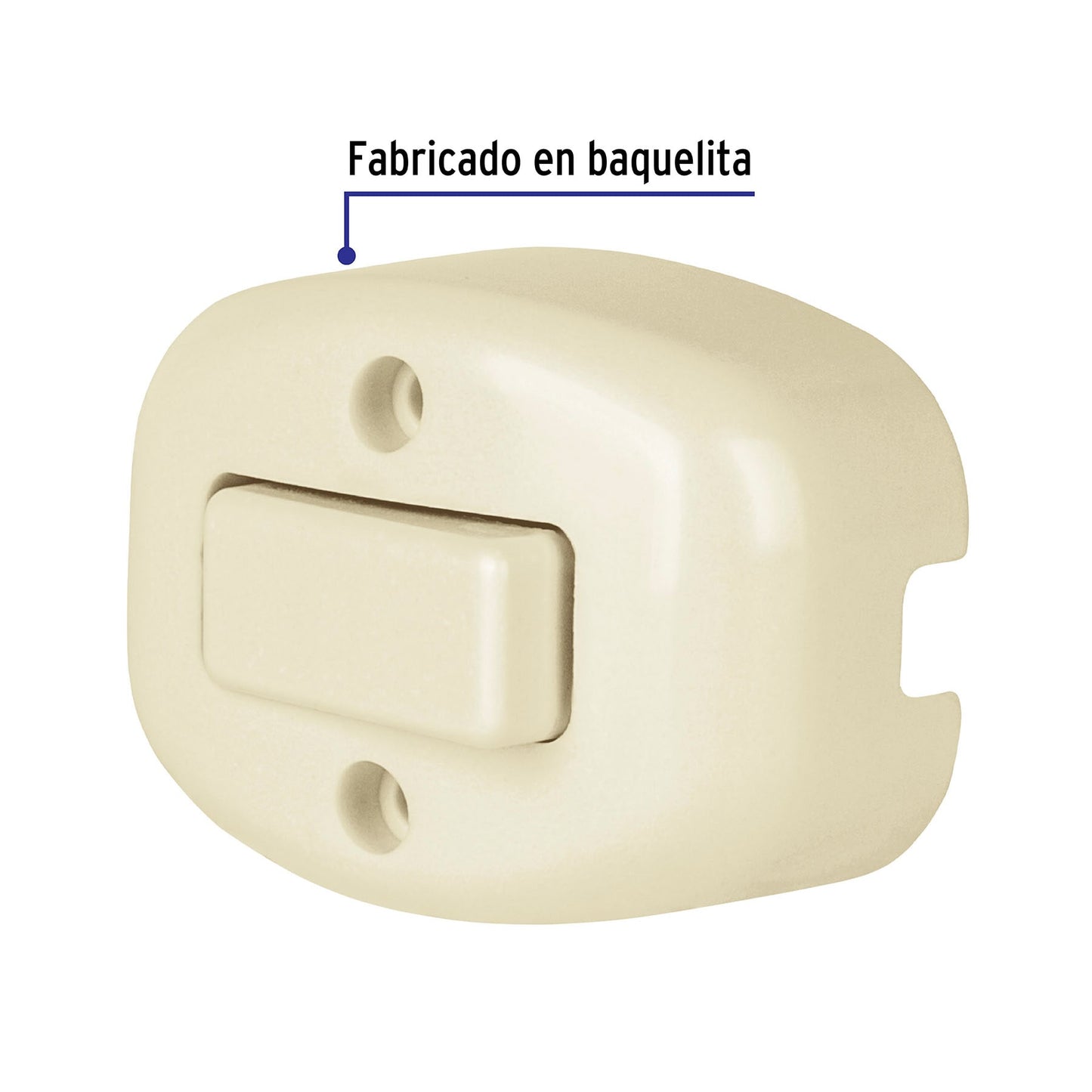 Interruptor De Sobreponer Sencillo, A Granel, Volteck
