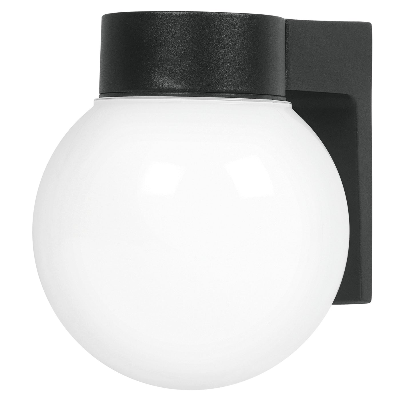 Arbotante De Pared Tipo Globo, Lámpara No Incluida, Volteck