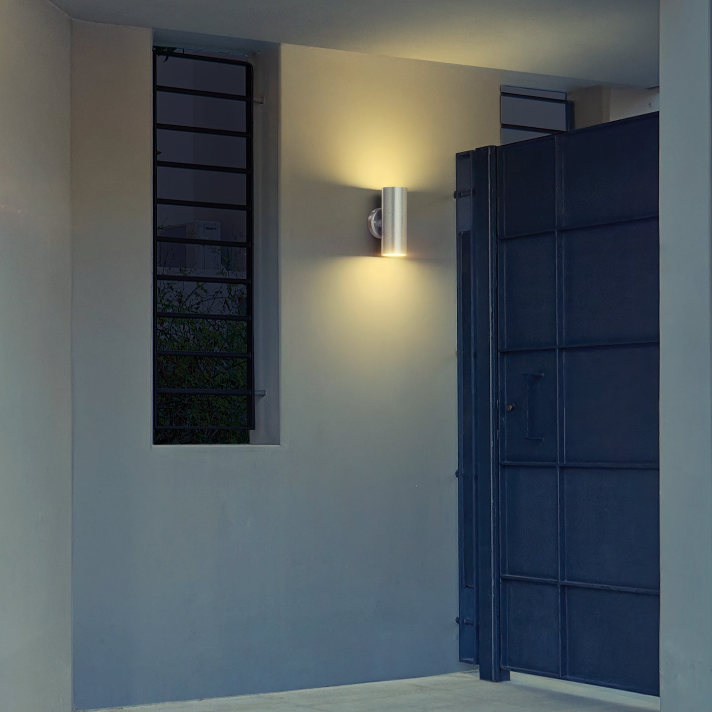 Arbotante Satín De Led 10 W De Acento 2 Spots Luz Cálida