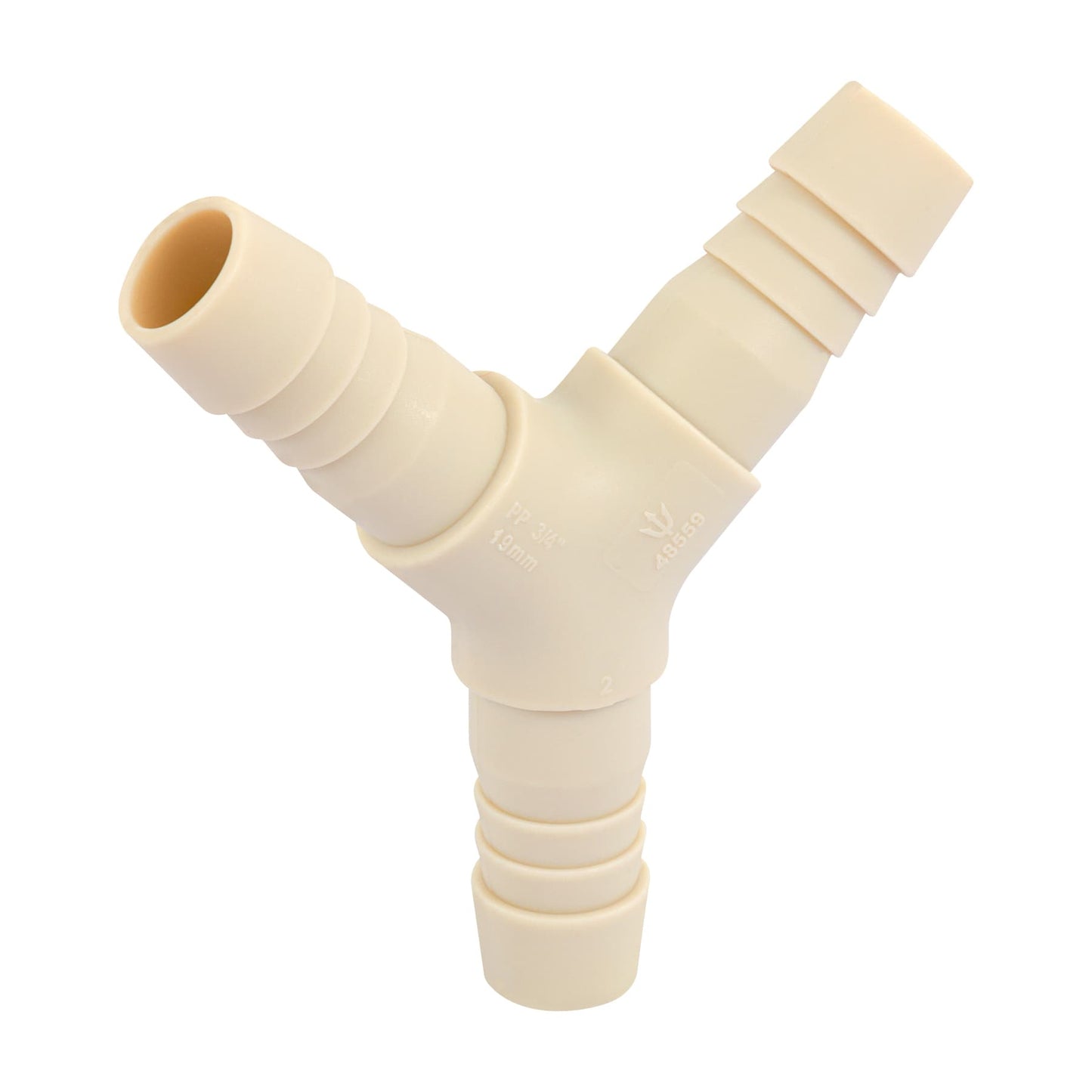 Yee inserción 1/2" de polipropileno, FOSET