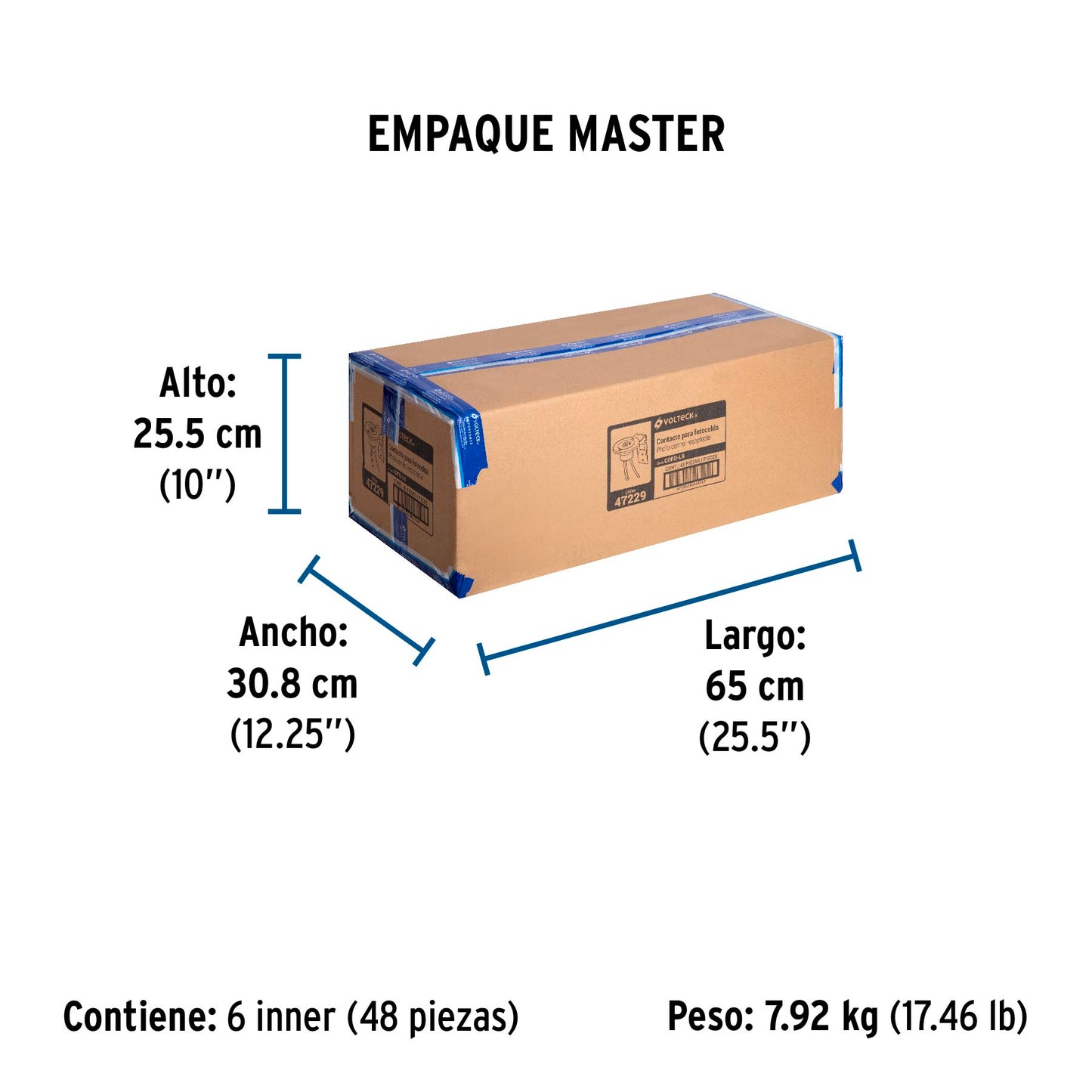 Base P/Fotocelda Montaje De 1/2 Vuelta, Tensión 110 - 220 V