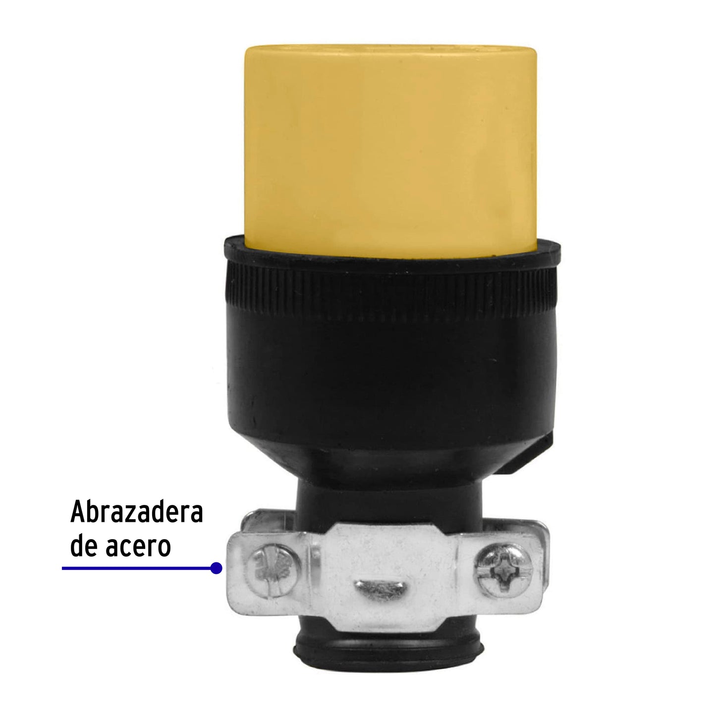 Contacto industrial reforzado aterrizado, 2 polos+tierr