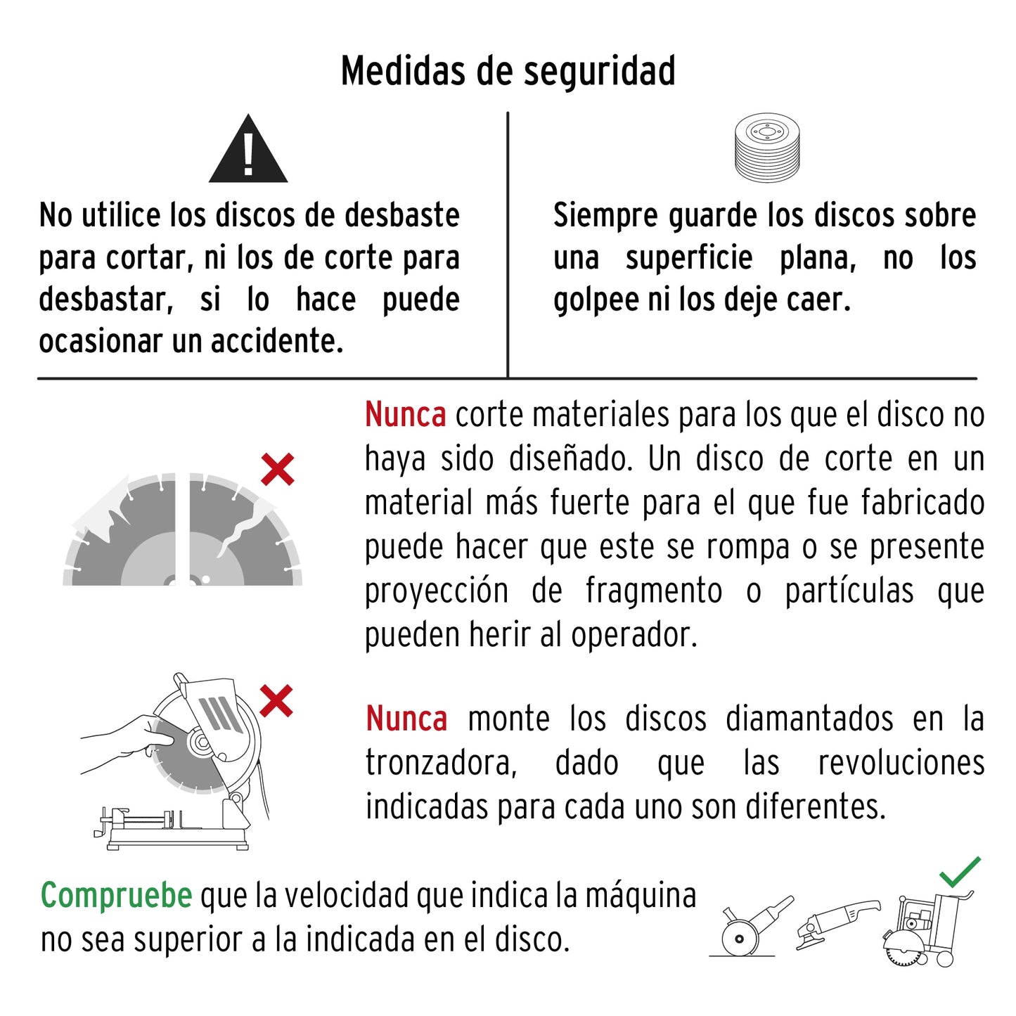 Disco Diamantado "Rin continuo" de 7" PRETUL