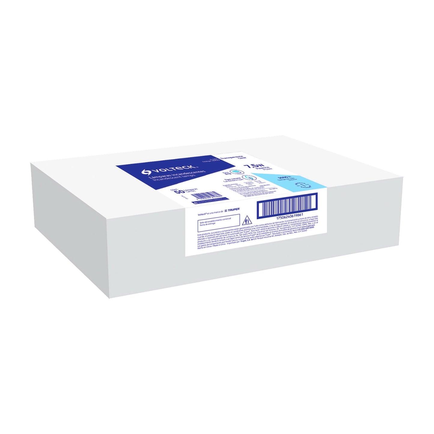 Caja Con 50 Focos Incandescentes Transparentes Base E12 7.5w