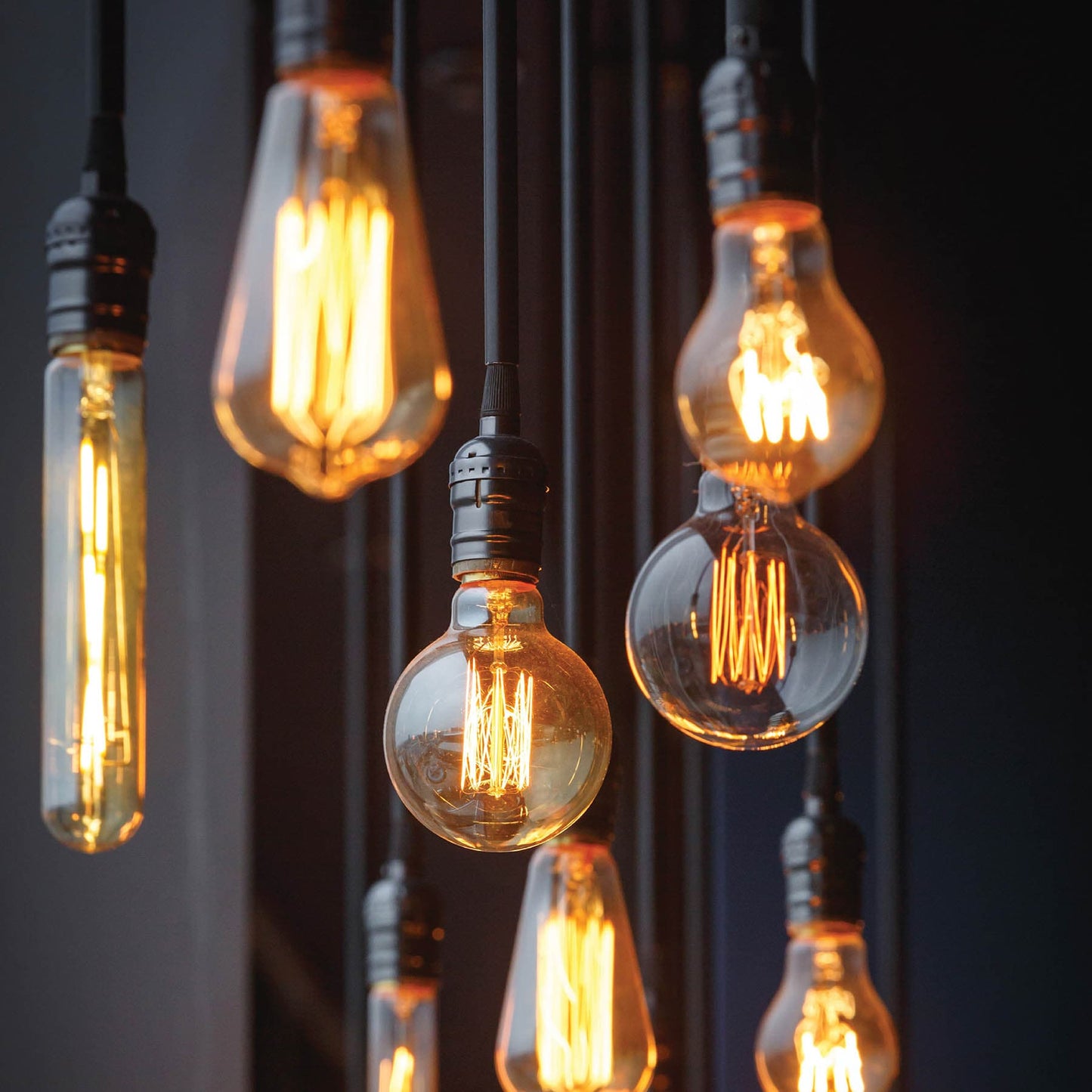 Lámpara Incandescente Vintage 40 W Tipo Globo, Volteck