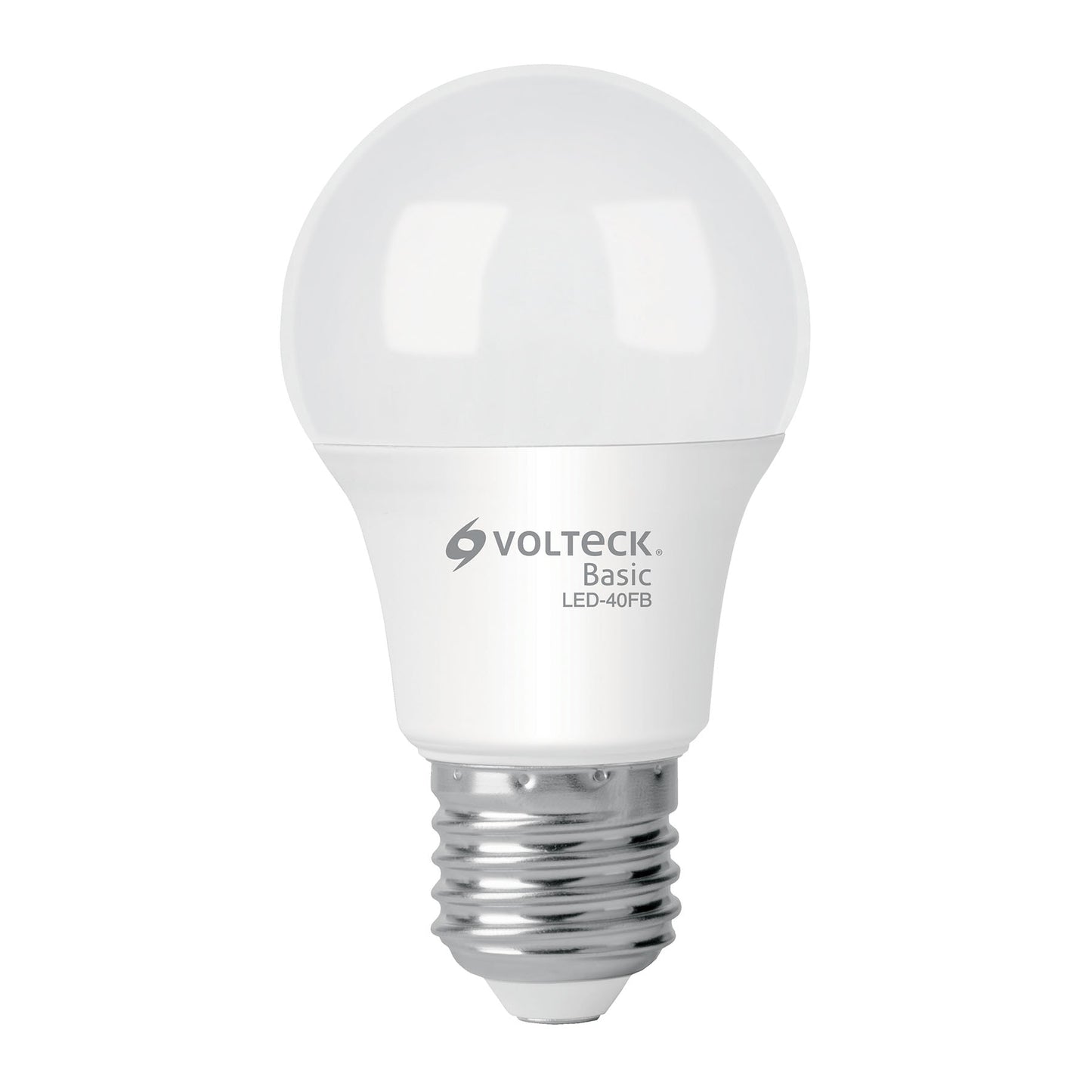 Lámpara de LED tipo bulbo A19 6 W, luz de día, caja, Basic VOLTECK