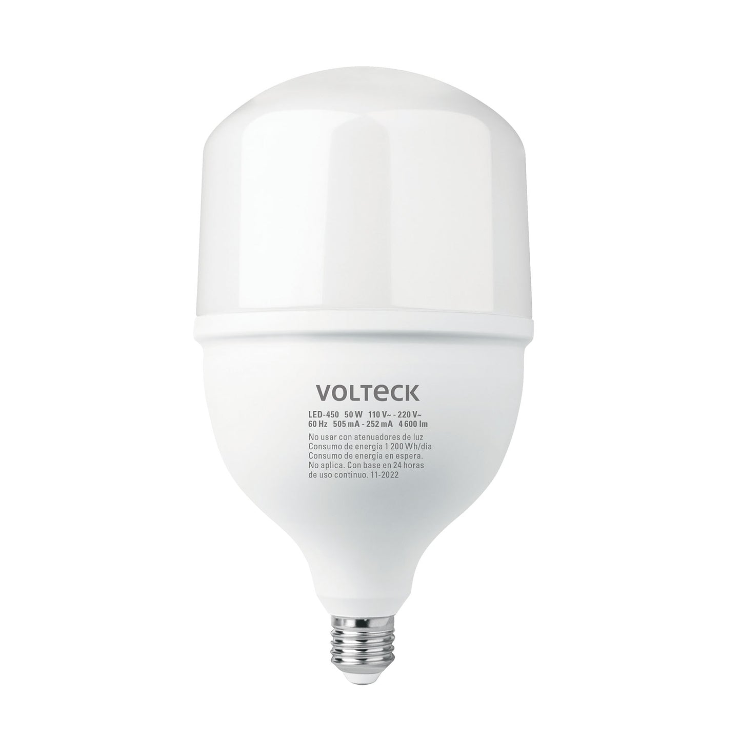 Lámpara De Led Alta Potencia 50 W Luz De Día, Caja, Volteck