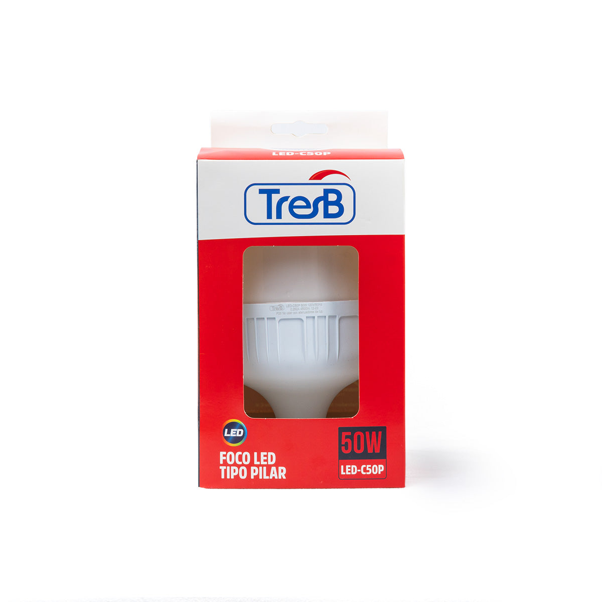 Foco LED (Bombilla) tipo pilar 60w TresB IML