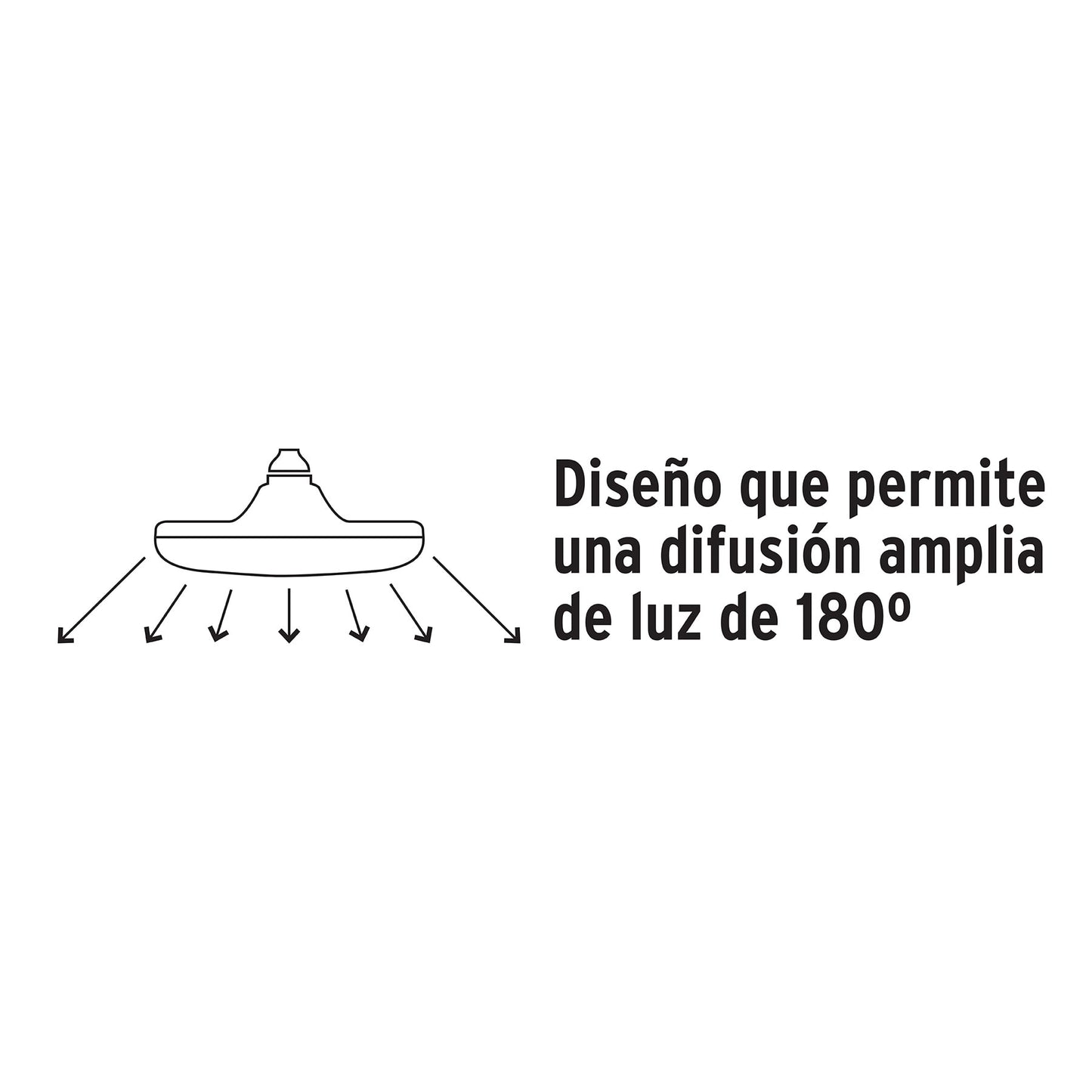 Lámpara De Led Tipo Ovni 12 W Luz De Día, En Caja, Volteck