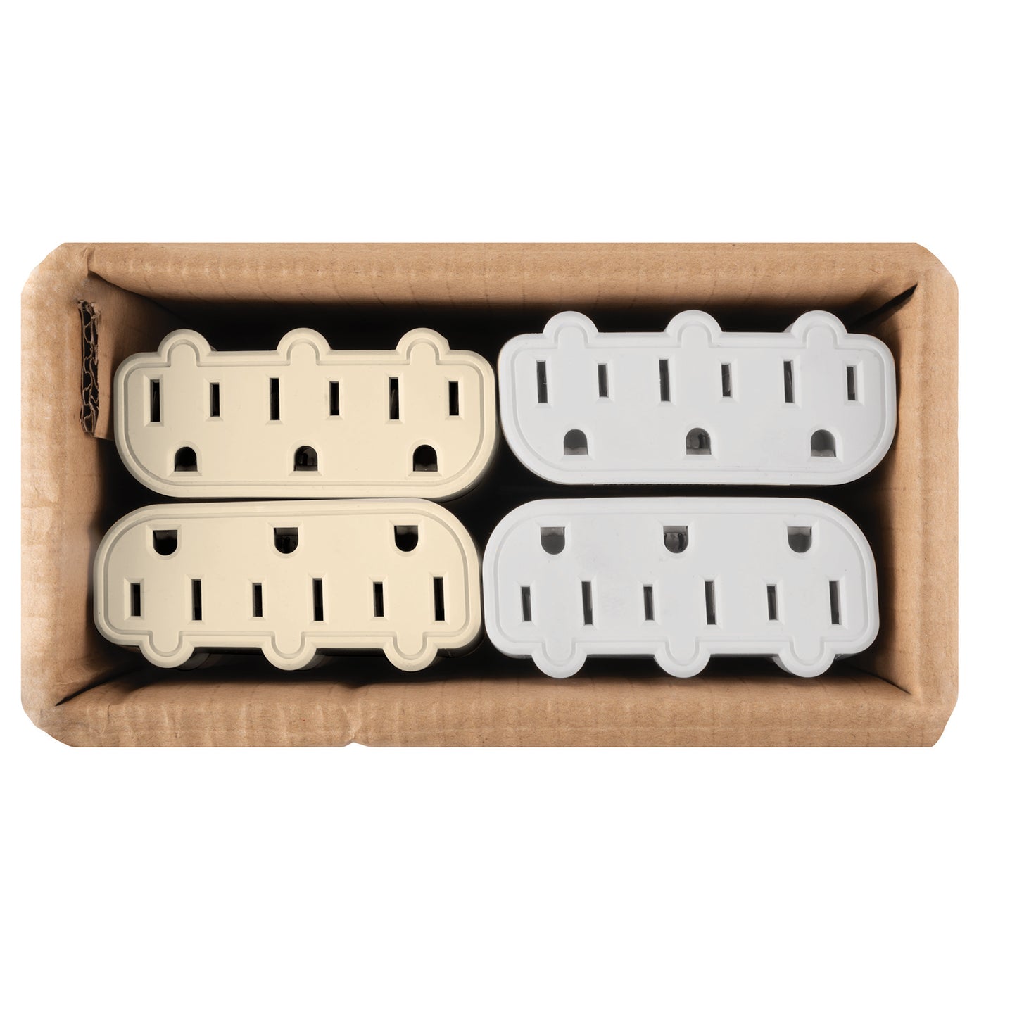 Adaptador multicontacto de 3 tomas polarizado VOLTECK