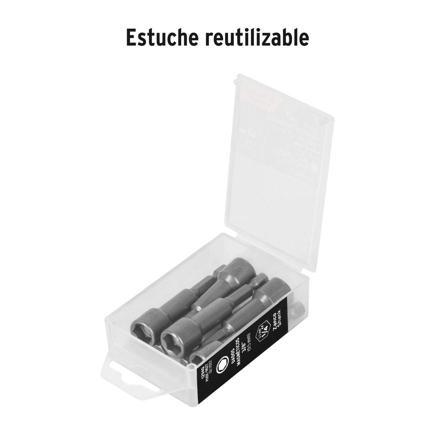 Dados magnéticos de 3/8" x 2-1/2"PLG Truper Expert
