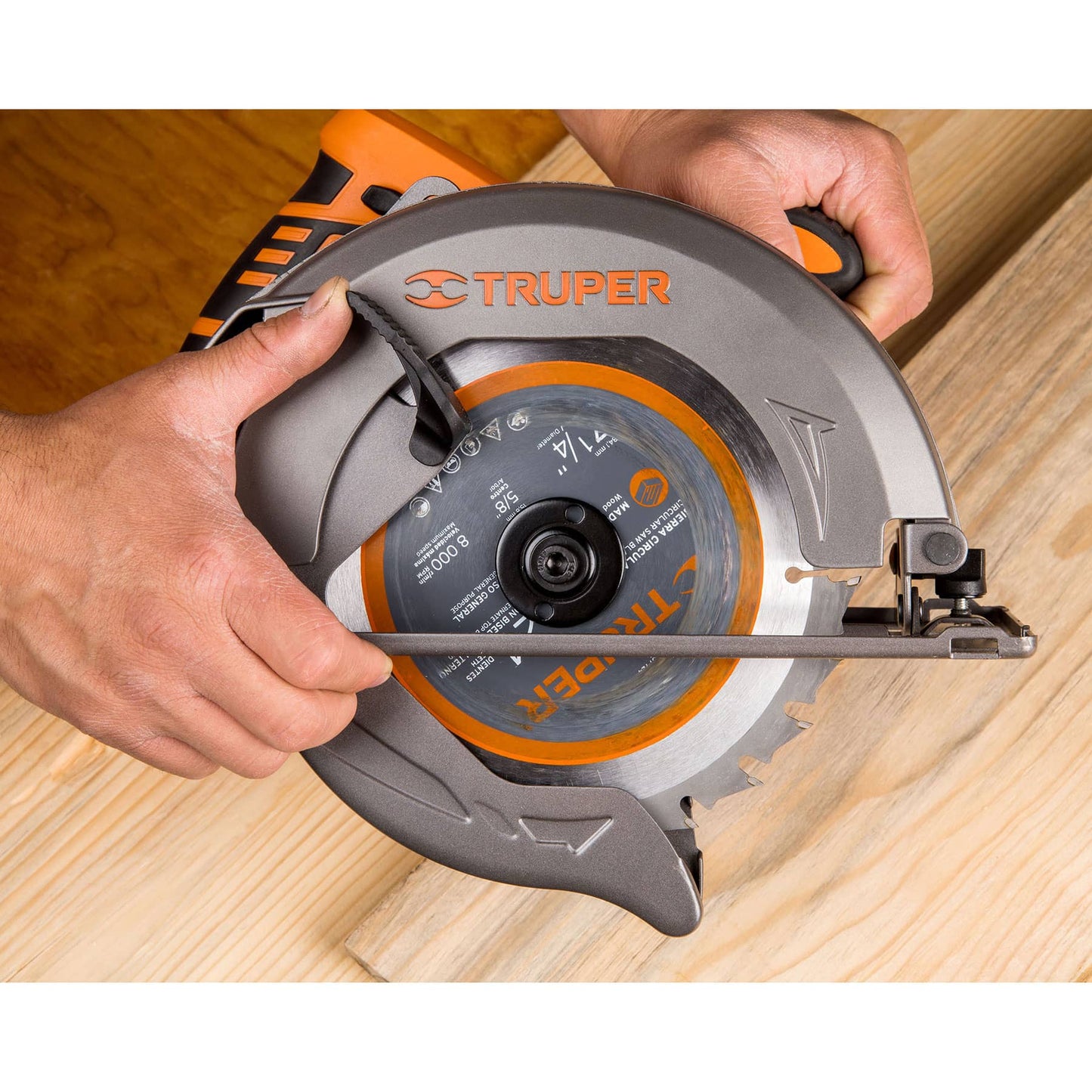 Sierra Circular 7-1/4'' 1750w, Profesional, TRUPER