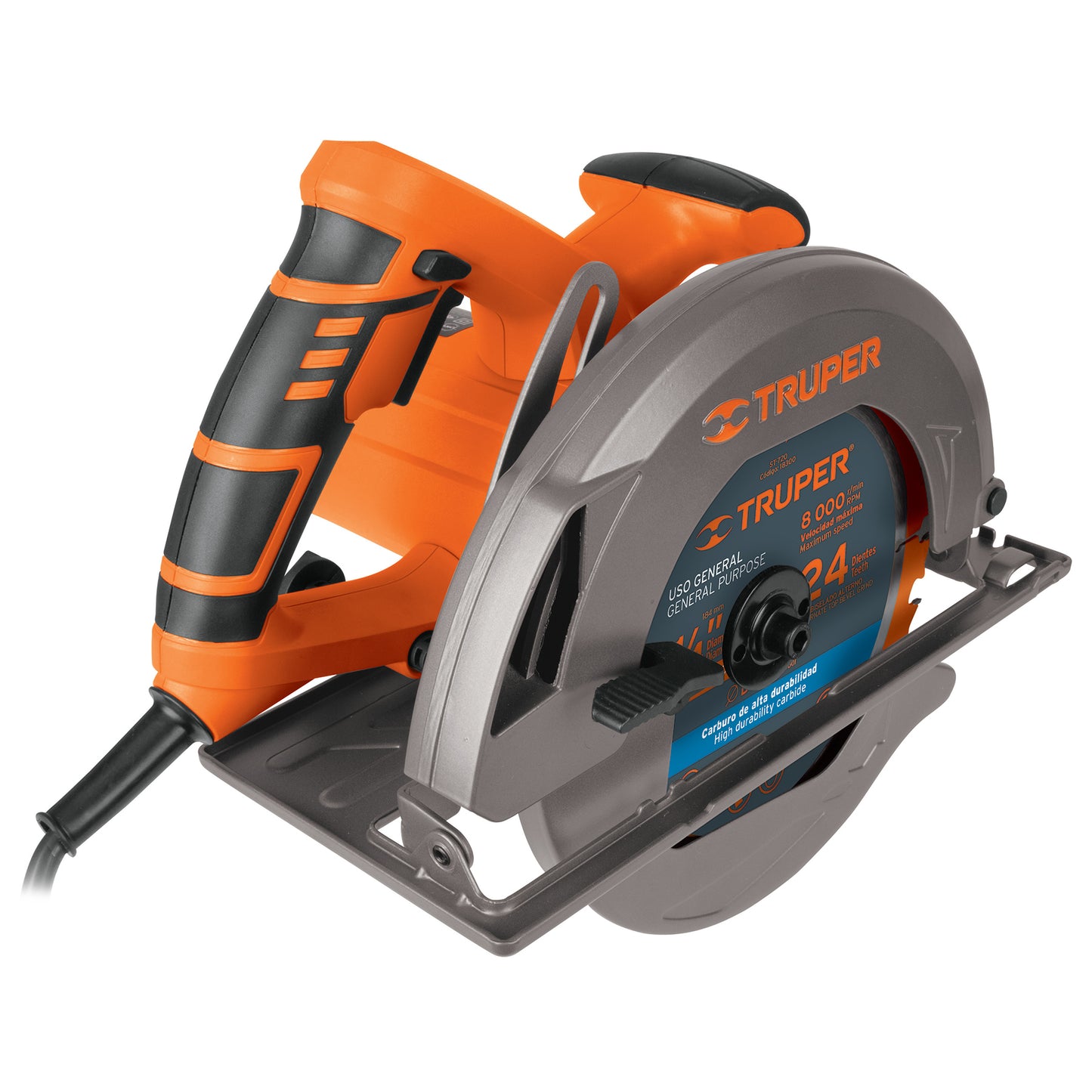 Sierra Circular 7-1/4'' 1750w, Profesional, TRUPER