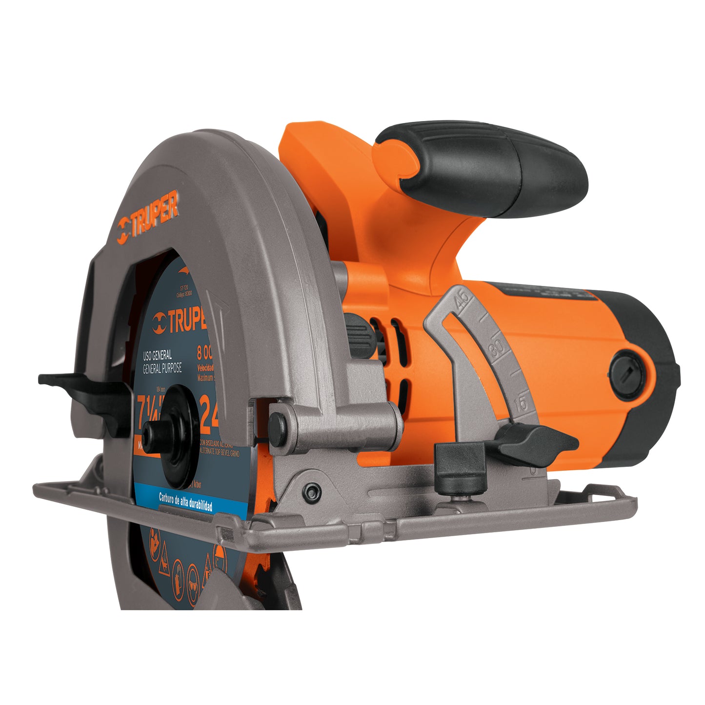 Sierra Circular 7-1/4'' 1750w, Profesional, TRUPER