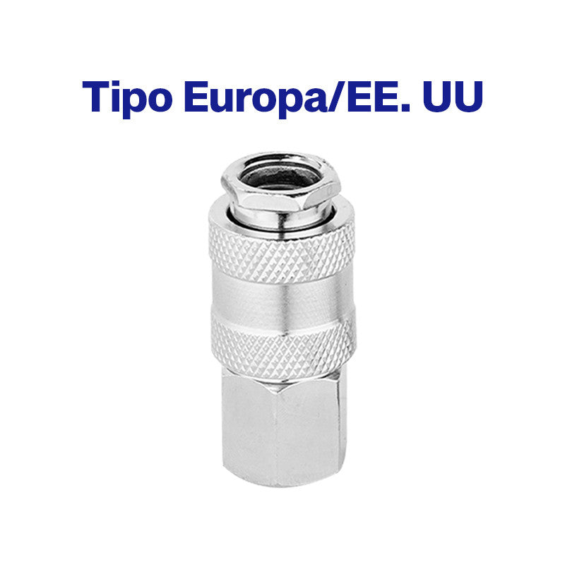 Acople rapido para compresor de aire, rosca hembra de 1/4 EMTOP