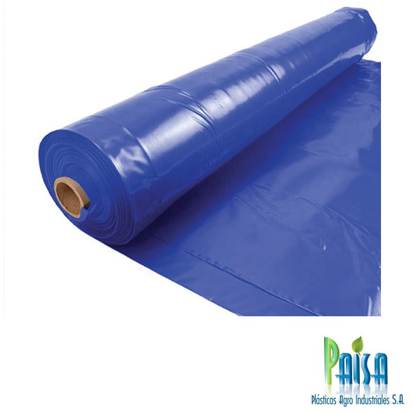 Yarda de nylon color azul de doble ancho 72"