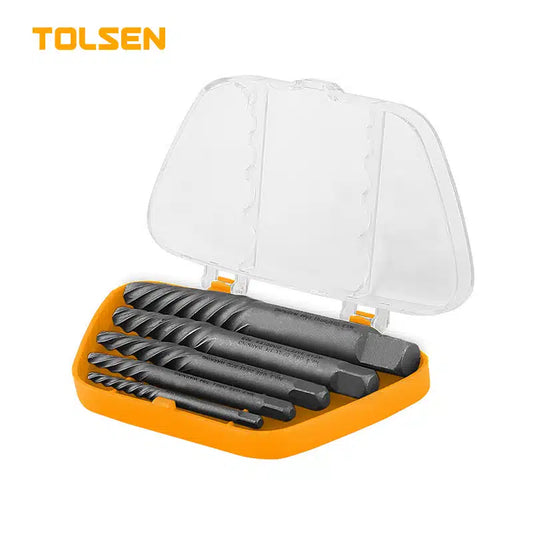 Juego de Estractores de Tornillo 5 pz TOLSEN