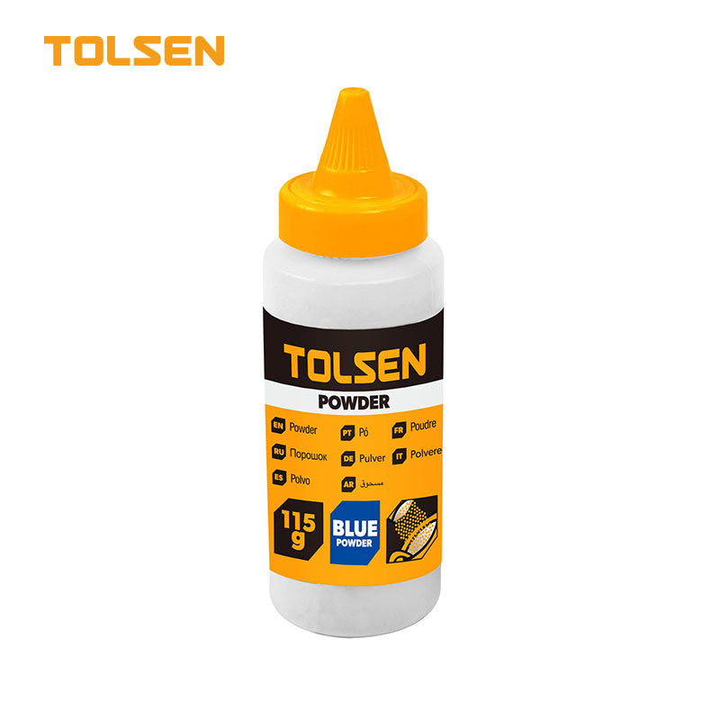 Tiza en polvo azul de 8oz TOLSEN