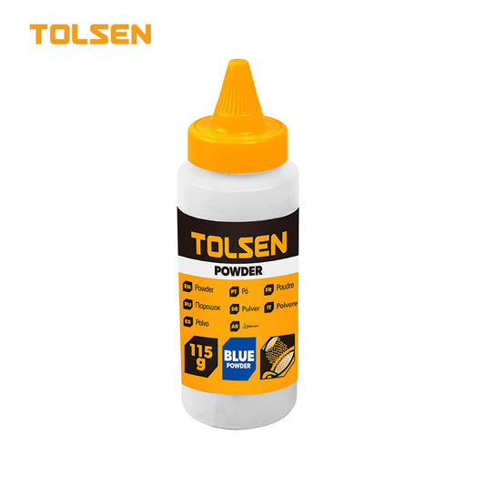 Tiza en polvo azul de 8oz TOLSEN