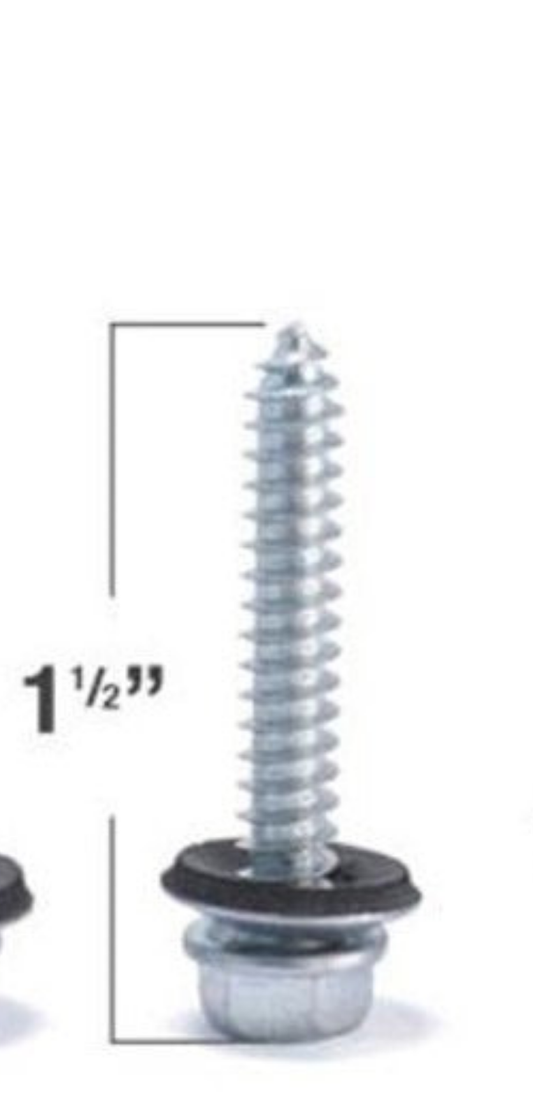 Tornillo polser 1/4" x 1-1/2", punta normal
