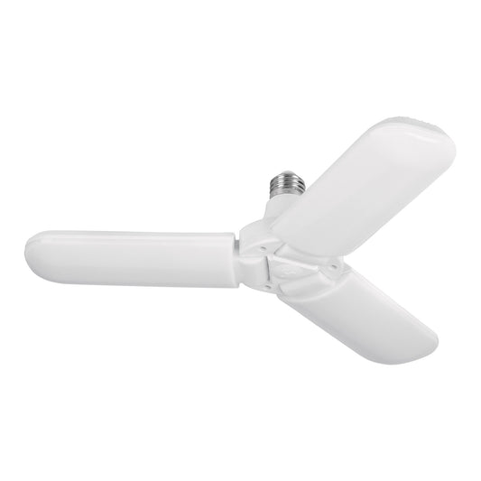 Lámpara Led 24w Tipo Ventilador, 3 Aspas Ajustables, Volteck