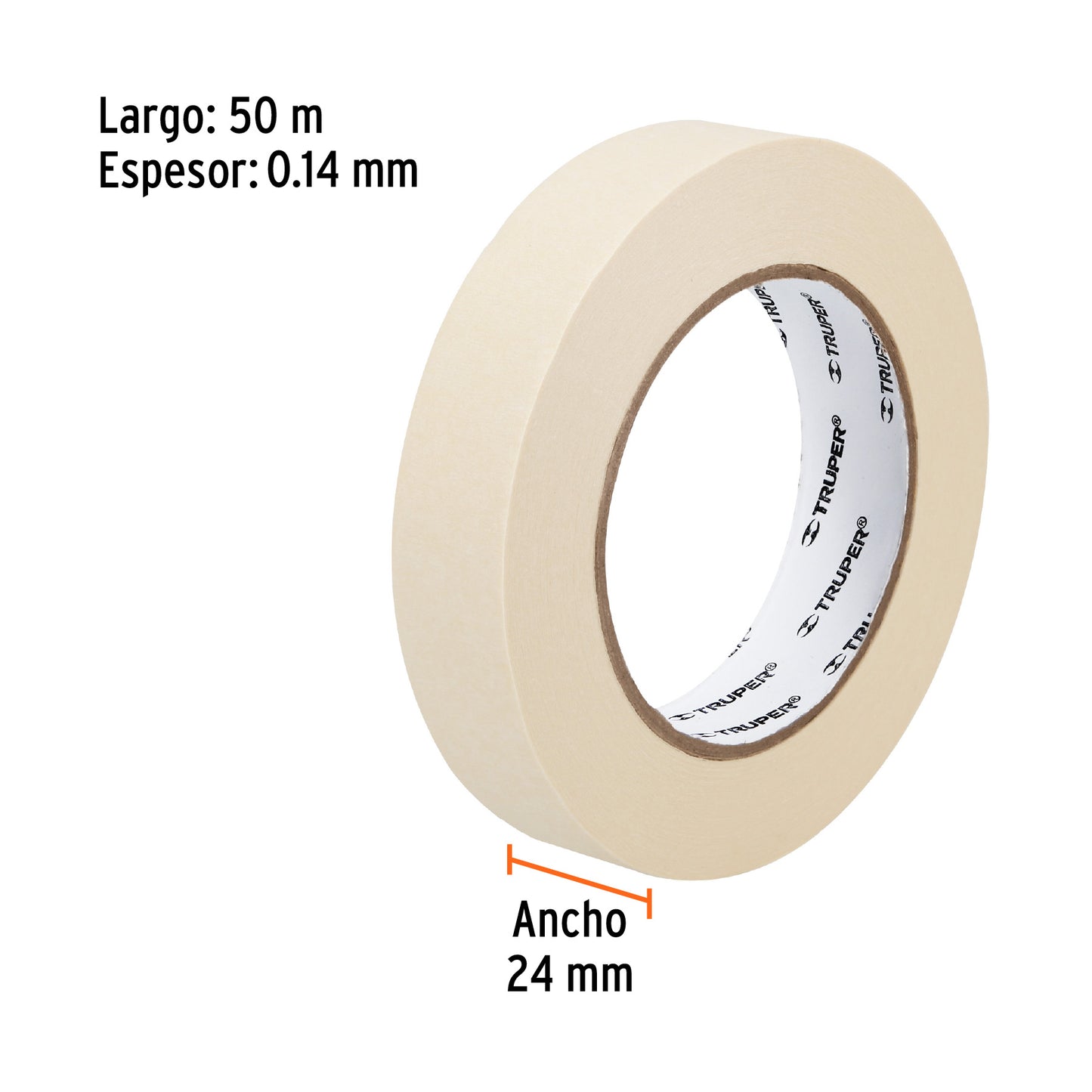 Masking Tape de 1" TRUPER