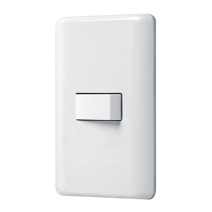 Placa armada con 1 interruptor sencillo, Volteck Basic