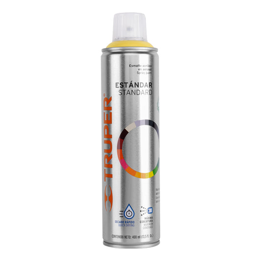 Pintura en aerosol, marfil, bote esbelto, 400 ml TRUPER
