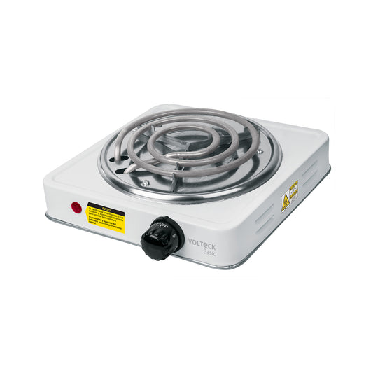 Parrilla Eléctrica 1 Quemador, Cuadrada, Volteck Basic