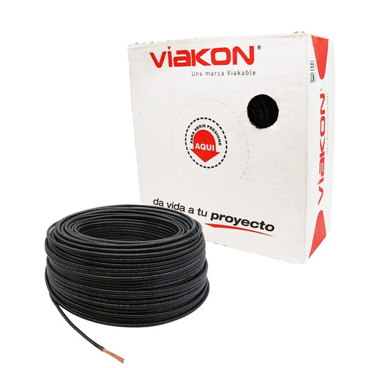 Cable eléctrico #8 AWG 100% cobre VIAKON