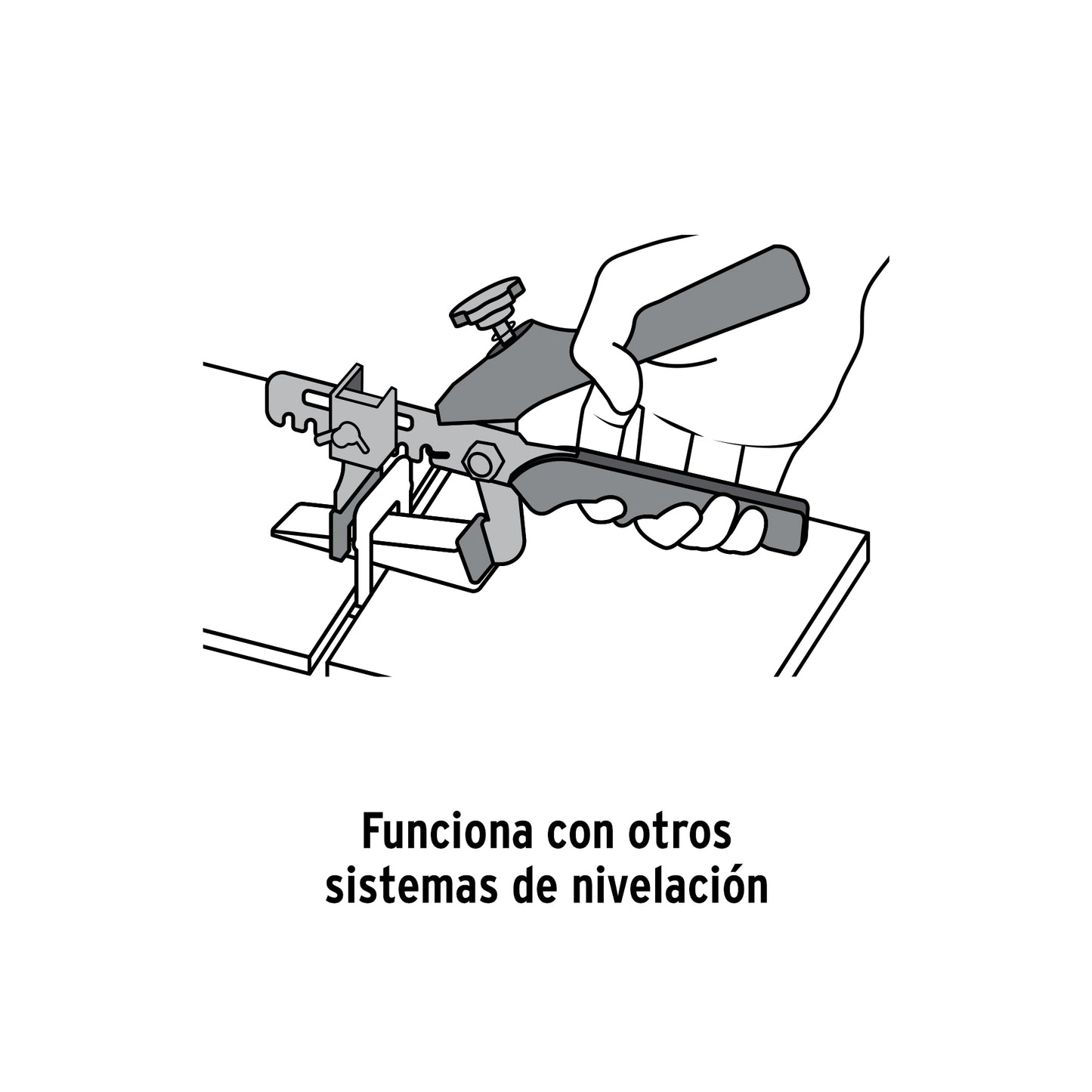 Pinza niveladora de azulejos, TRUPER