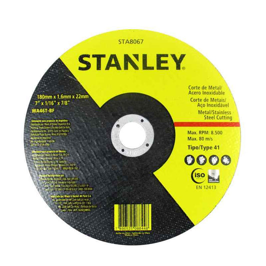 Disco para desbaste de metal 9" STANLEY