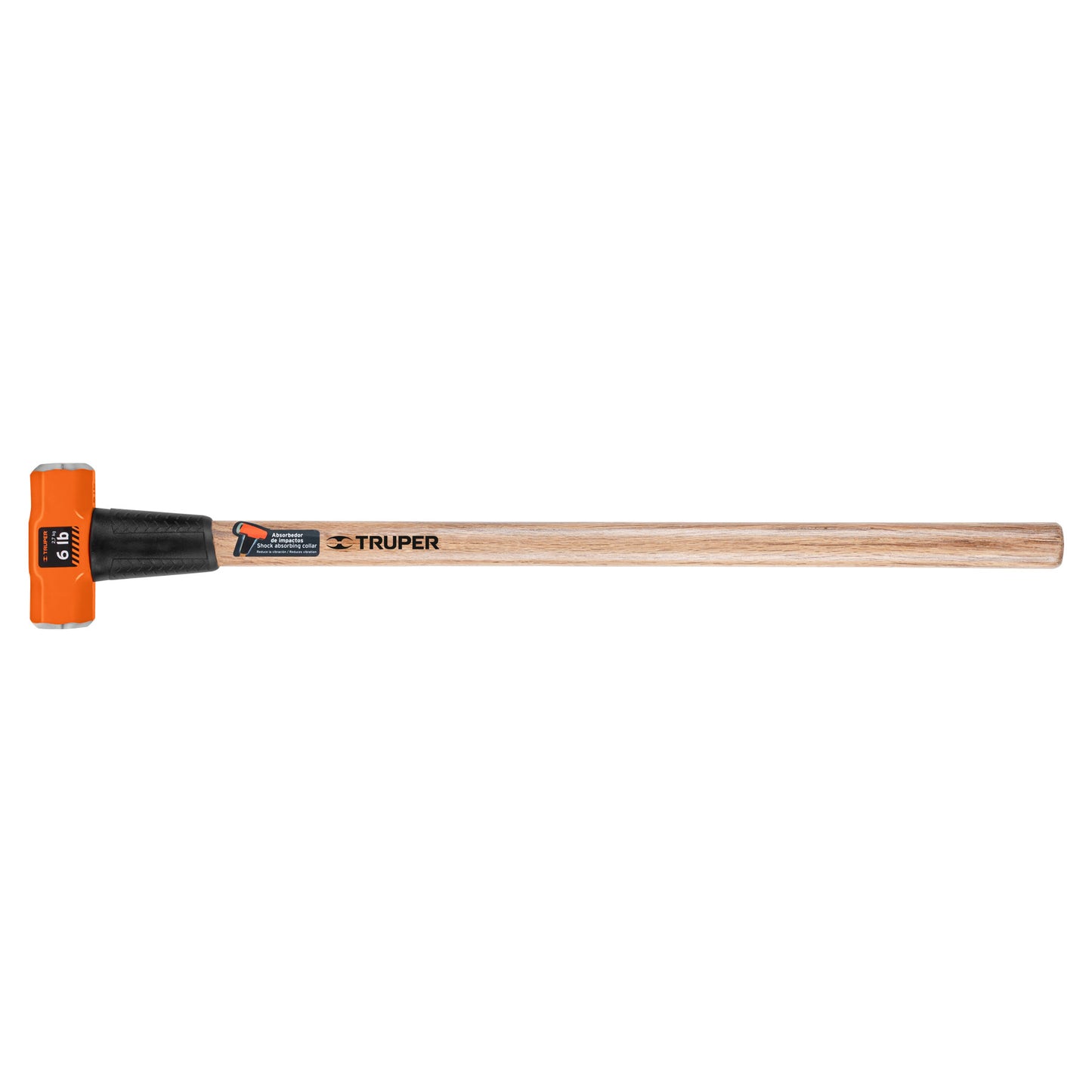 Marro octagonal 6 lb, mango de madera 36", Truper