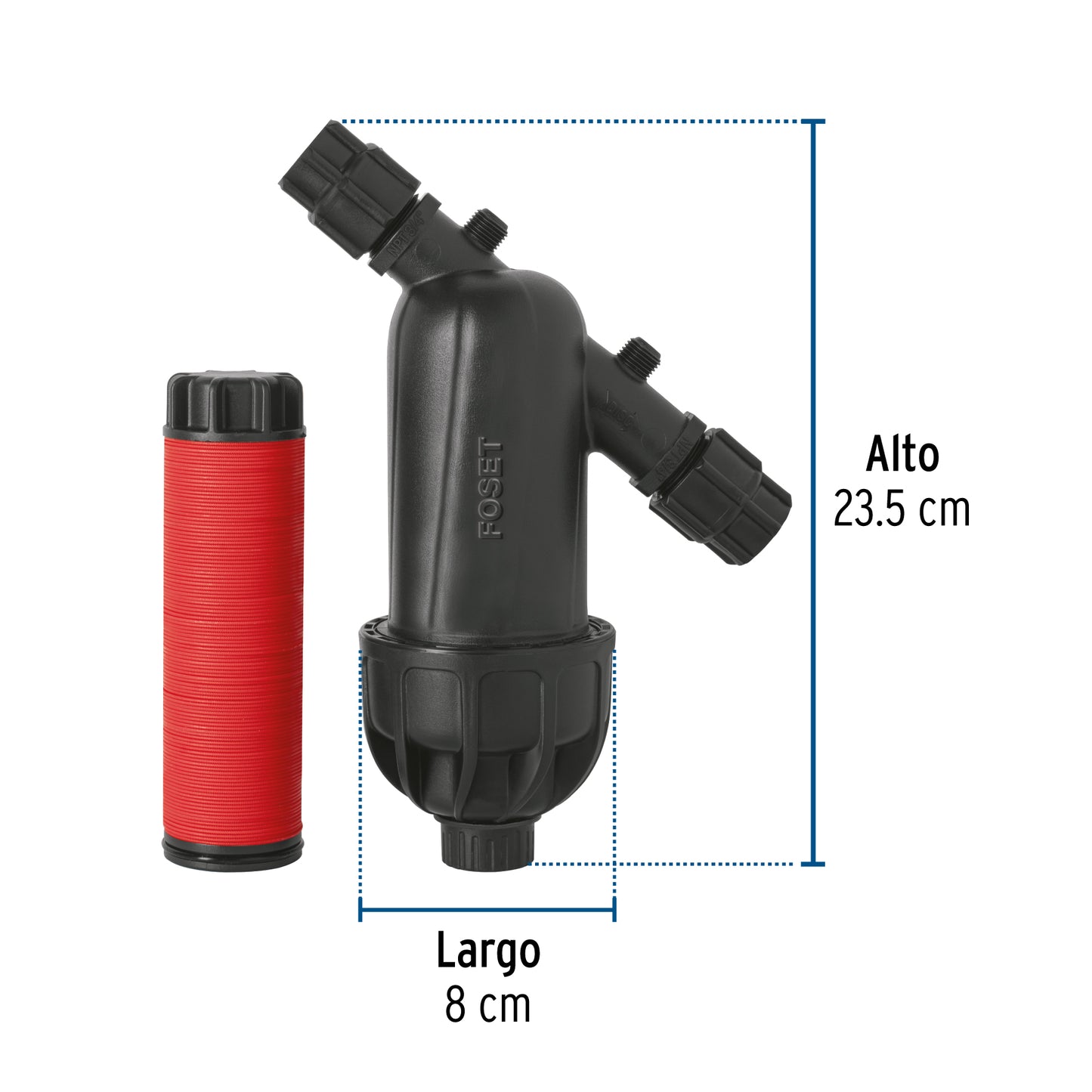 Filtro para agua lavable