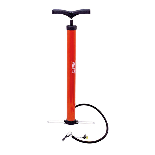 Inflador de mano 20" metálico con plástico WOLFOX