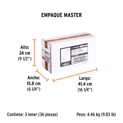 Sellador translúcido para baños y cocinas, 85 g, TRUPER