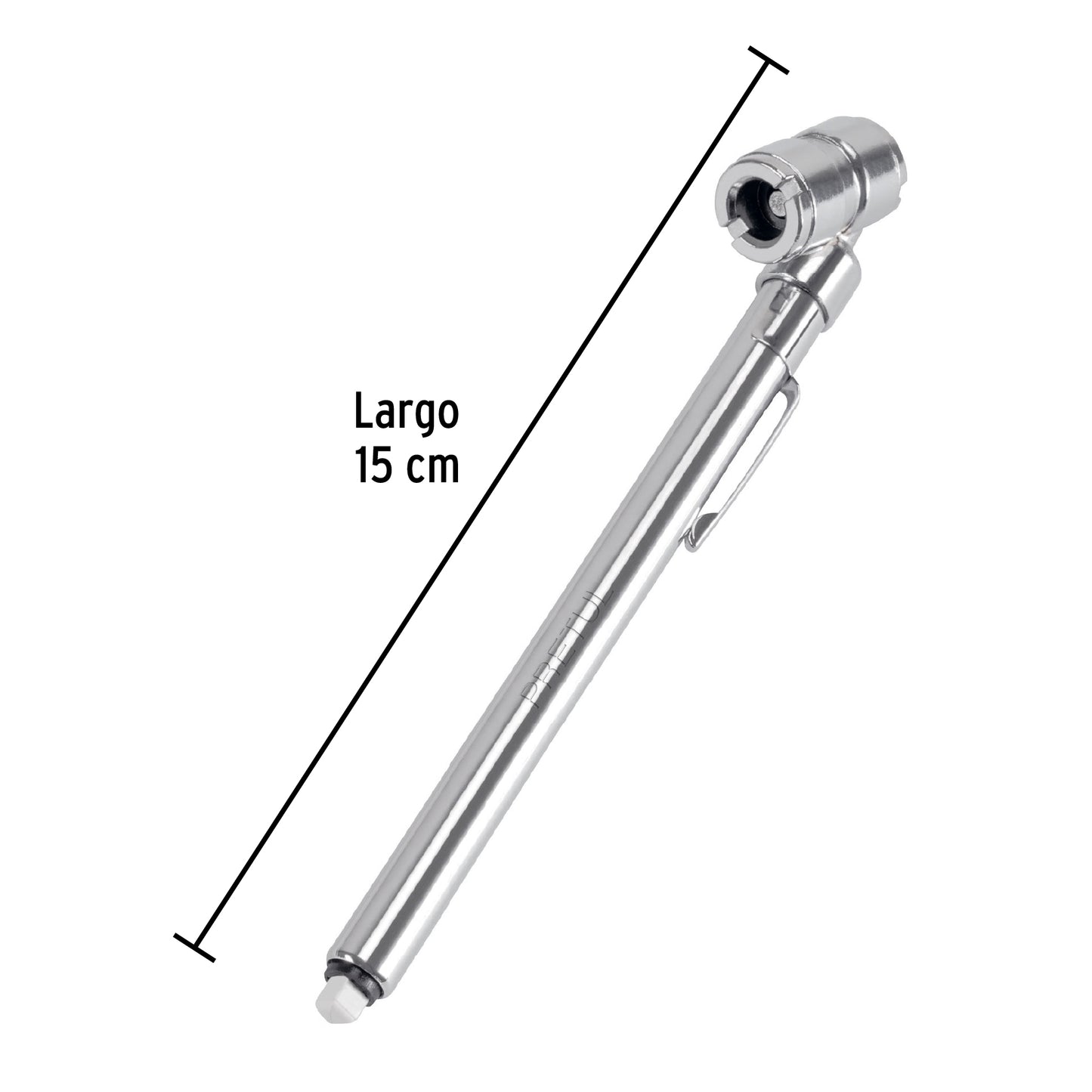 Calibrador de presión 50 psi, cabeza doble, PRETUL