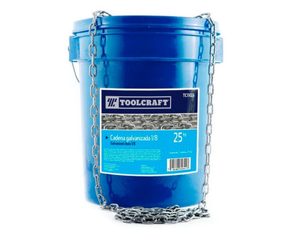 Cadena galvanizada 3/16 TOOLCRAFT