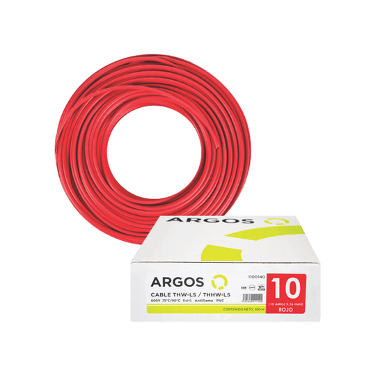 Cable Electrico #8 THW 100% Cobre ARGOS