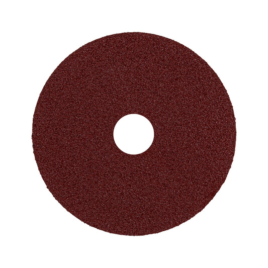 Disco de lija 4-1/2" con respaldo de fibra, grano 50, TRUPER
