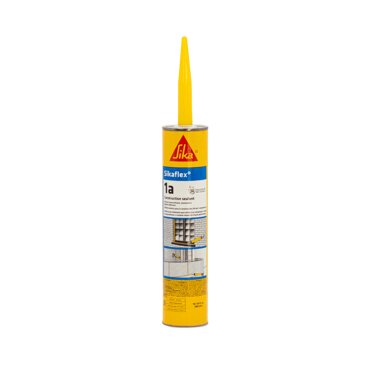 Sellador elástico SIKAFLEX® 1 A GRIS CARTUCHO 300ML