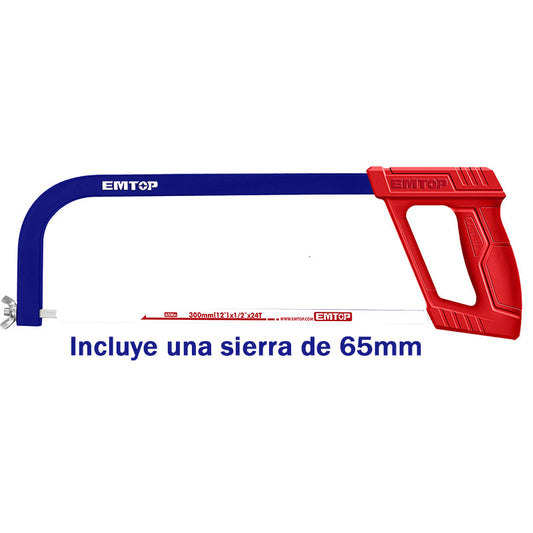Arco de sierra ajustable 12 pulgadas EMTOP