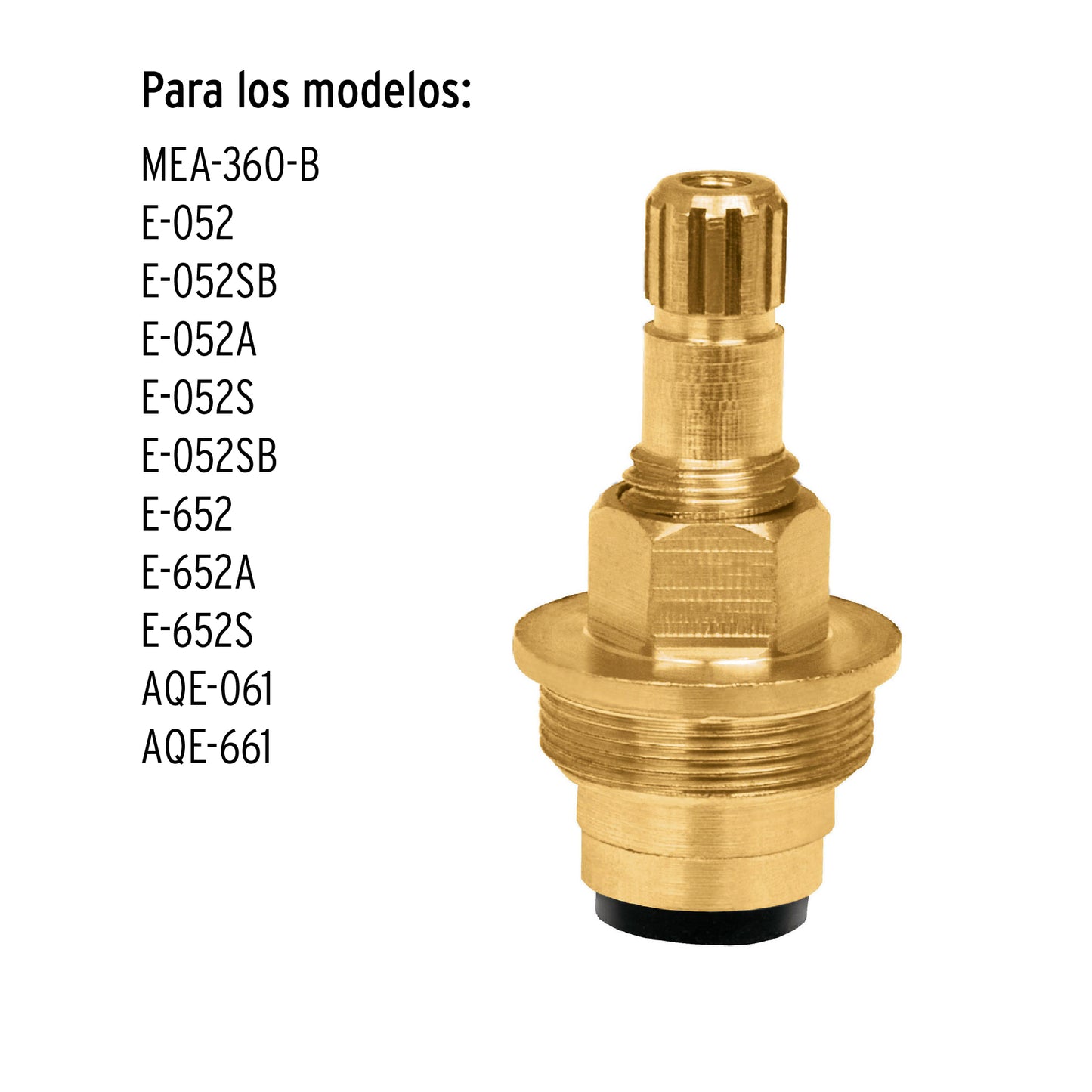 Cartucho de compresión para llaves de empotrar, Basic y Aqua FOSET