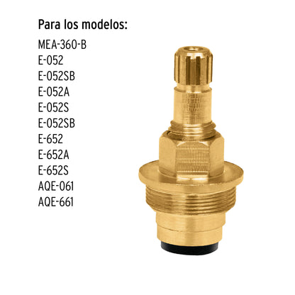 Cartucho de compresión para llaves de empotrar, Basic y Aqua FOSET